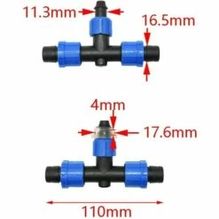 MEZHENG Irrigation Greenhouse Micro Courroie D'irrigation Goutte à Goutte à Effet De Serre De 16 Mm Avec Une Courroie D'irrigation à Goutte D'irrigation D'irrigation D'irrigation D'irrigation 7 MEZHENG Irrigation Greenhouse Micro Courroie D'irrigation Goutte à Goutte à Effet De Serre De 16 Mm Avec Une Courroie D'irrigation à Goutte D'irrigation D'irrigation D'irrigation D'irrigation -Promos Arrosage automatique Magasin 62342740 3