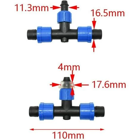 MEZHENG Irrigation Greenhouse Micro Courroie D'irrigation Goutte à Goutte à Effet De Serre De 16 Mm Avec Une Courroie D'irrigation à Goutte D'irrigation D'irrigation D'irrigation D'irrigation 3 MEZHENG Irrigation Greenhouse Micro Courroie D'irrigation Goutte à Goutte à Effet De Serre De 16 Mm Avec Une Courroie D'irrigation à Goutte D'irrigation D'irrigation D'irrigation D'irrigation – Image 3