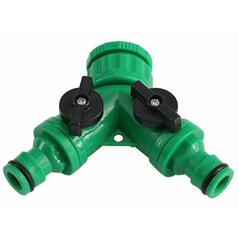 SINCèREETALI Robinet D'irrigation Inverseur à Double Mamelon Vanne En Y à 3 Voies Irrigation Goutte à Goutte Avec Robinet 1 SINCèREETALI Robinet D'irrigation Inverseur à Double Mamelon Vanne En Y à 3 Voies Irrigation Goutte à Goutte Avec Robinet