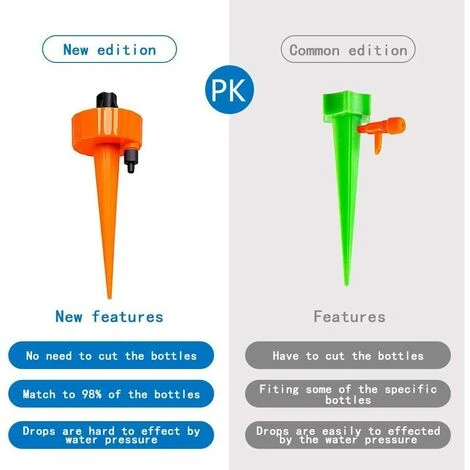 Irrigation Goutte à Goutte Kit, Arrosage Plantes Automatique DIY,Arroseurs Automatiques Plantes,Système D'Irrigation Distributeur Arrosager Plantes Pour Jardin Maison Intérieur Extérieur GrooFoo 4 Irrigation Goutte à Goutte Kit, Arrosage Plantes Automatique DIY,Arroseurs Automatiques Plantes,Système D'Irrigation Distributeur Arrosager Plantes Pour Jardin Maison Intérieur Extérieur GrooFoo – Image 4