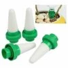 SINCèREETALI Lot De 4 Abreuvoirs Pour Plantes Pour Vacances, Pointes D'arrosage En Céramique Pour Bouteilles En Plastique, Dispositifs D'arrosage Automatique Pour Plantes En Pot D'intérieur Et D'extérieur Et Irrigation Goutte à Goutte
