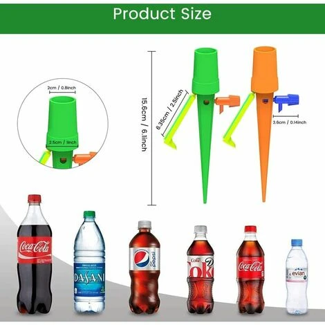 SINCèREETALI Irrigation Goutte à Goutte Kit, 20 Pièces Arroseurs Automatiques Plantes Irrigation Système,D'arrosage Automatique Pour Plantes Avec Système D'arrosage à Libération Lente Pour Plantes D'intérieur 3 SINCèREETALI Irrigation Goutte à Goutte Kit, 20 Pièces Arroseurs Automatiques Plantes Irrigation Système,D'arrosage Automatique Pour Plantes Avec Système D'arrosage à Libération Lente Pour Plantes D'intérieur – Image 3