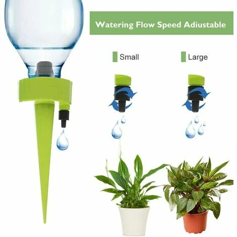 SINCèREETALI 12 Kits D'irrigation Goutte à Goutte, Arrosage Automatique Des Plantes, Système D'irrigation Des Plantes De Jardin, Adapté Au Jardin Intérieur Et Extérieur 3 SINCèREETALI 12 Kits D'irrigation Goutte à Goutte, Arrosage Automatique Des Plantes, Système D'irrigation Des Plantes De Jardin, Adapté Au Jardin Intérieur Et Extérieur – Image 3