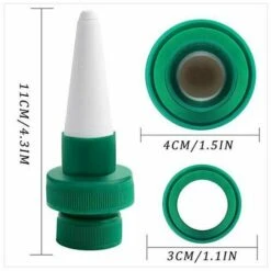 GroupM 4 Pièces Bouteille De Cola égouttoir En Céramique Abreuvoir Paresseux Irrigation Goutte à Goutte Automatique Irrigation Goutte à Goutte -Promos Arrosage automatique Magasin 63892898 2