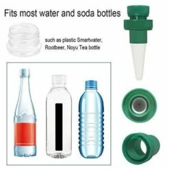 GroupM 4 Pièces Bouteille De Cola égouttoir En Céramique Abreuvoir Paresseux Irrigation Goutte à Goutte Automatique Irrigation Goutte à Goutte -Promos Arrosage automatique Magasin 63892898 4