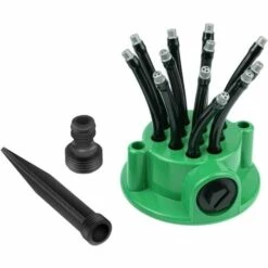 ROSIER Lawn Sprinkler, Buse D'arrosage Réglable, Arroseur De Pelouse Automatique Rotatif 360°, Pelouse Arroseur Tête Buse Réglable Pour Pelouse Jardin Champ De Légumes,—VEBTles