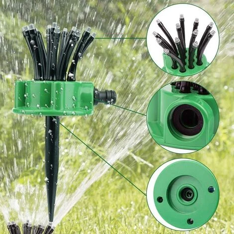 ROSIER Lawn Sprinkler, Buse D'arrosage Réglable, Arroseur De Pelouse Automatique Rotatif 360°, Pelouse Arroseur Tête Buse Réglable Pour Pelouse Jardin Champ De Légumes,—VEBTles 3 ROSIER Lawn Sprinkler, Buse D'arrosage Réglable, Arroseur De Pelouse Automatique Rotatif 360°, Pelouse Arroseur Tête Buse Réglable Pour Pelouse Jardin Champ De Légumes,—VEBTles – Image 3