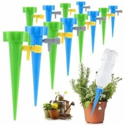 FR-LIFE BR-Vie 20Pcs Irrigation Goutte à Goutte Kit, Arroseurs Automatiques Plantes Irrigation Système Pour Jardin Maison Intérieur Extérieur