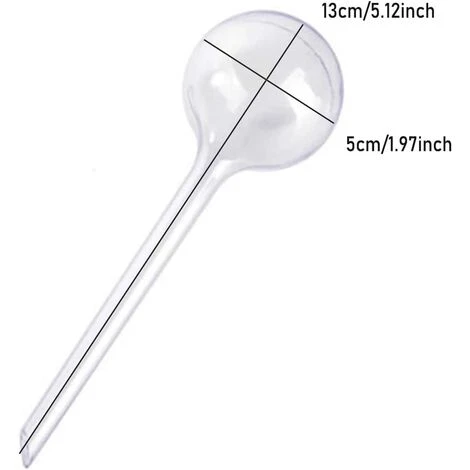 HAZEL Boules D'arrosage Automatique Matériel D'Arrosage Automatique En PVC Pour Plantes Plante Arrosage Ampoules Boules D'irrigation Pour Plantes De Jardin, Bonsa?, Plantes En Pot 12 Pièces 2 HAZEL Boules D'arrosage Automatique Matériel D'Arrosage Automatique En PVC Pour Plantes Plante Arrosage Ampoules Boules D'irrigation Pour Plantes De Jardin, Bonsa?, Plantes En Pot 12 Pièces – Image 2