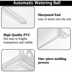 SINCèREETALI 4 Pièces Grande Globes D'Arrosage Automatique, Boule D'Arrosage, Bulbes D'Arrosage Goutte à Goutte, Arrosage Plante Vacances Pour Plantes 9 SINCèREETALI 4 Pièces Grande Globes D'Arrosage Automatique, Boule D'Arrosage, Bulbes D'Arrosage Goutte à Goutte, Arrosage Plante Vacances Pour Plantes -Promos Arrosage automatique Magasin 64242829 5