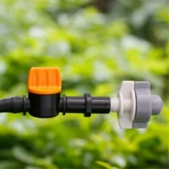 Thsinde 10pcs Micro 4/7mm 4m Tuyau D'irrigation De Jardin Goutte à Goutte Vanne De Contrôle Du Débit D'eau Système D'irrigation Raccords De Tuyau D'arrosage Accessoires -Promos Arrosage automatique Magasin 64463911 4