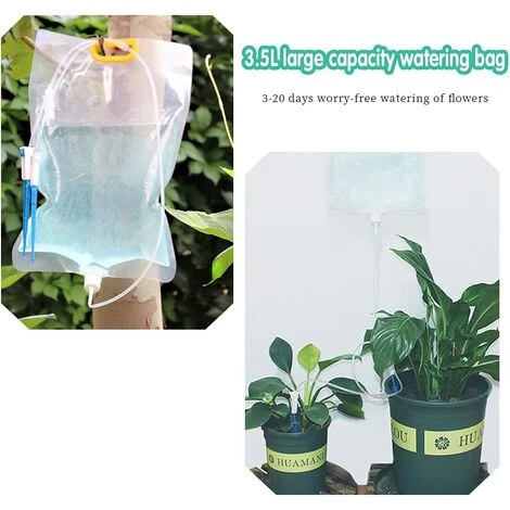 JOORRT 3.5 L,Dispositif Goutte à Goutte,Système D'irrigation Goutte à Goutte Jardin Automatique 2 JOORRT 3.5 L,Dispositif Goutte à Goutte,Système D'irrigation Goutte à Goutte Jardin Automatique – Image 2