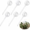 LLOVE Arrosage Automatique Bulbe Fleur Goutte à Goutte Dispositif Boule D'Arrosage Boule D'Arrosage Automatique Pour Plantes Intérieures Et Extérieures PVC Transparent 6 Pièces