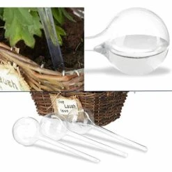LLOVE Arrosage Automatique Bulbe Fleur Goutte à Goutte Dispositif Boule D'Arrosage Boule D'Arrosage Automatique Pour Plantes Intérieures Et Extérieures PVC Transparent 6 Pièces 7 LLOVE Arrosage Automatique Bulbe Fleur Goutte à Goutte Dispositif Boule D'Arrosage Boule D'Arrosage Automatique Pour Plantes Intérieures Et Extérieures PVC Transparent 6 Pièces -Promos Arrosage automatique Magasin 64870882 3