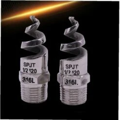 MERéTéET 1"1/2" Pièces D'arrosage En Spirale À Cône En Acier Inoxydable Pour L'irrigation Pelouse Jardin 63*20mm Argent 2pcs, KoleZy 7 MERéTéET 1"1/2" Pièces D'arrosage En Spirale À Cône En Acier Inoxydable Pour L'irrigation Pelouse Jardin 63*20mm Argent 2pcs, KoleZy -Promos Arrosage automatique Magasin 64941608 3