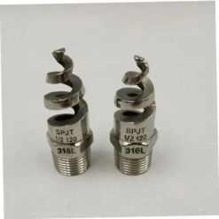 MERéTéET 1"1/2" Pièces D'arrosage En Spirale À Cône En Acier Inoxydable Pour L'irrigation Pelouse Jardin 63*20mm Argent 2pcs, KoleZy 8 MERéTéET 1"1/2" Pièces D'arrosage En Spirale À Cône En Acier Inoxydable Pour L'irrigation Pelouse Jardin 63*20mm Argent 2pcs, KoleZy -Promos Arrosage automatique Magasin 64941608 4