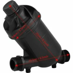 MONLY Filtre De Disque De Grande Capacité, Filtre De Disque De Niveau De 120 Mailles / 130 Microns Pour L'arrosage De Pelouse D'irrigation De Goutte à Goutte De Jardin D'agriculture -Promos Arrosage automatique Magasin 65003137 5