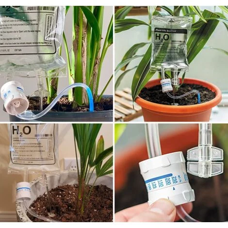 CSPARKV Sac D'arrosage De Jardin Dispositif D'arrosage Automatique Des Plantes Outils D'arrosage Paresseux Système De Goutte à Goutte De Micro-Irrigation De Jardin, Système D'arrosage Des Plantes 3 CSPARKV Sac D'arrosage De Jardin Dispositif D'arrosage Automatique Des Plantes Outils D'arrosage Paresseux Système De Goutte à Goutte De Micro-Irrigation De Jardin, Système D'arrosage Des Plantes – Image 3