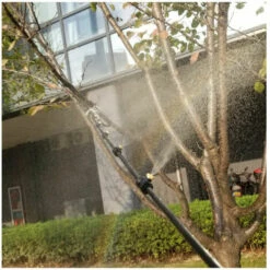 CSPARKV Brumisateur Exterieur, Brumisateur Terrasse Avec Brumisateur Pour Patio Jardin Serre Trampoline Pour Parc Aquatique -Promos Arrosage automatique Magasin 65097823 5