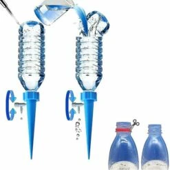 BF Lot De 12 Dispositifs D'arrosage Automatique Pour Plantes, Goutteur Goutte à Goutte Abreuvoir Fleur Paresseux -Promos Arrosage automatique Magasin 65269891 4