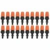 FR-LIFE BR-Vie 20Pcs Brumisation Pour Irrigation Micro Goutte Kit Brumisateur, Arrosage Goutte à Goutte Buses De D'Irrigation Par Egouttement De Jardin Réglable Ensemble D'Atomiseur De Tête D'Arroseuse
