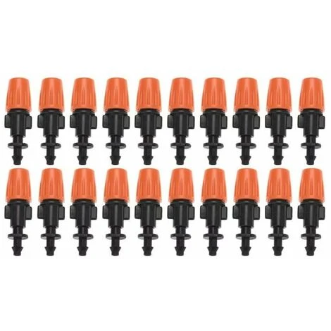 FR-LIFE BR-Vie 20Pcs Brumisation Pour Irrigation Micro Goutte Kit Brumisateur, Arrosage Goutte à Goutte Buses De D'Irrigation Par Egouttement De Jardin Réglable Ensemble D'Atomiseur De Tête D'Arroseuse 1 FR-LIFE BR-Vie 20Pcs Brumisation Pour Irrigation Micro Goutte Kit Brumisateur, Arrosage Goutte à Goutte Buses De D'Irrigation Par Egouttement De Jardin Réglable Ensemble D'Atomiseur De Tête D'Arroseuse