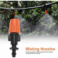FR-LIFE BR-Vie 20Pcs Brumisation Pour Irrigation Micro Goutte Kit Brumisateur, Arrosage Goutte à Goutte Buses De D'Irrigation Par Egouttement De Jardin Réglable Ensemble D'Atomiseur De Tête D'Arroseuse 7 FR-LIFE BR-Vie 20Pcs Brumisation Pour Irrigation Micro Goutte Kit Brumisateur, Arrosage Goutte à Goutte Buses De D'Irrigation Par Egouttement De Jardin Réglable Ensemble D'Atomiseur De Tête D'Arroseuse -Promos Arrosage automatique Magasin 65597684 3