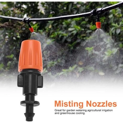 FR-LIFE BR-Vie 20Pcs Brumisation Pour Irrigation Micro Goutte Kit Brumisateur, Arrosage Goutte à Goutte Buses De D'Irrigation Par Egouttement De Jardin Réglable Ensemble D'Atomiseur De Tête D'Arroseuse 3 FR-LIFE BR-Vie 20Pcs Brumisation Pour Irrigation Micro Goutte Kit Brumisateur, Arrosage Goutte à Goutte Buses De D'Irrigation Par Egouttement De Jardin Réglable Ensemble D'Atomiseur De Tête D'Arroseuse – Image 3