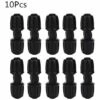 LADACèE 10pcs Connecteur D'eau Droit équipement D'arrosage De Jardin Raccord D'irrigation Goutte à Goutte Pour Tuyau PE 16mm