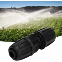 LADACèE 10pcs Connecteur D'eau Droit équipement D'arrosage De Jardin Raccord D'irrigation Goutte à Goutte Pour Tuyau PE 16mm -Promos Arrosage automatique Magasin 65616586 4