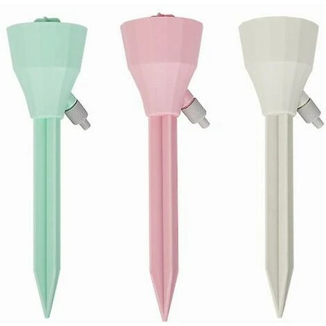 BAICCCF Kit D'arrosage Goutte à Goutte Lot De 3 Distributeurs D'eau Pour Plantes, Dispositif D'irrigation Goutte à Goutte Réglable, 17,5 X 5 Cm. 1 BAICCCF Kit D'arrosage Goutte à Goutte Lot De 3 Distributeurs D'eau Pour Plantes, Dispositif D'irrigation Goutte à Goutte Réglable, 17,5 X 5 Cm.