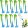 EINEMGELD Irrigation Goutte à Goutte Bouteille Arroseur Automatique Plantes Kit D'irrigation Avec Vannes De Régulation Pour Jardin Maison Intérieur Extérieur 20 Pièces