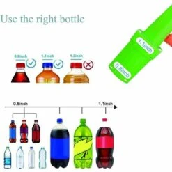 EINEMGELD Goutte à Goutte Bouteille, Arroseur Automatique De Plantes 10Pcs - Irrigation Goutte à Goutte Bouteille, Arroseur Automatique Plantes, Arrosage Goutte A Goutte, Avec Vannes De Régulation -Promos Arrosage automatique Magasin 65758648 5