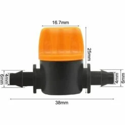 LUCKY-88 Vanne De Commutation à Passage Direct 20 Pièces, Vanne à Passage Droit Mini Version 4/7 -Promos Arrosage automatique Magasin 65802287 5