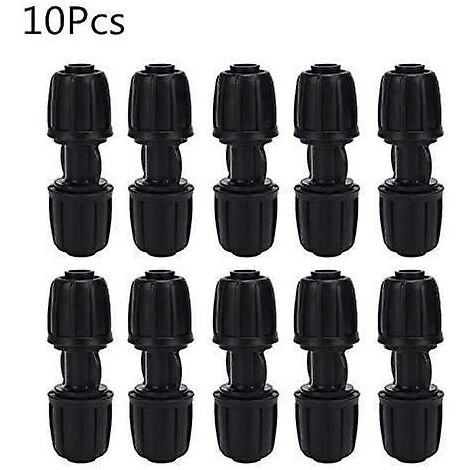 DONTODENT 10 Pièces Connecteur D'eau Droite équipement D'arrosage De Jardin Raccord D'irrigation Goutte à Goutte Pour Tuyau En Pe 16mm Better 1 DONTODENT 10 Pièces Connecteur D'eau Droite équipement D'arrosage De Jardin Raccord D'irrigation Goutte à Goutte Pour Tuyau En Pe 16mm Better