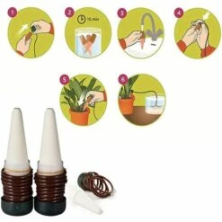 MONLY 8 Pièces Automatique Plante D'irrigation D'eau Distributeur Arrosant Automatique Plantes Irrigation Système Dispositifs D'arrosage D'individu De Plante Pour Irrigation De Plante 9 MONLY 8 Pièces Automatique Plante D'irrigation D'eau Distributeur Arrosant Automatique Plantes Irrigation Système Dispositifs D'arrosage D'individu De Plante Pour Irrigation De Plante -Promos Arrosage automatique Magasin 66080655 5