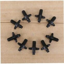 LADACèE 50pcs PVC Flexible Connecteur Simple Barbelé 4 / 7mm Robinet Connecteur Pour Irrigation Goutte À Goutte D'arrosage De Jardin Outils 6mm 9 LADACèE 50pcs PVC Flexible Connecteur Simple Barbelé 4 / 7mm Robinet Connecteur Pour Irrigation Goutte À Goutte D'arrosage De Jardin Outils 6mm -Promos Arrosage automatique Magasin 66174672 5
