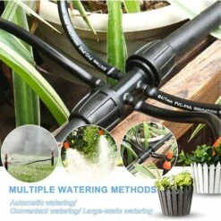 YEURIé Connecteur De Tuyau D'irrigation De Jardin, Connecteurs En T Barbelé Irrigation Goutte à Goutte Pour Tube D'irrigation 8/11 Pouce à 4/7 Pouce Accessoires D'arrosage 6 Voies, 10Pcs -Promos Arrosage automatique Magasin 66386827 4