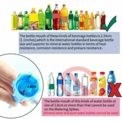 DONTODENT Goutte à Goutte Bouteille, Irrigation Goutte à Goutte Bouteille, Avec Vannes De Régulation, Arrosage Goutte A Goutte 15PCS -Promos Arrosage automatique Magasin 66402830 5