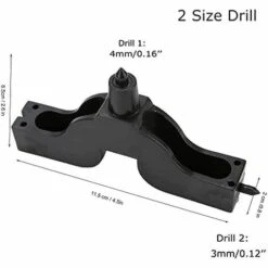 YEURIé Accessoires D'irrigation Goutte Tuyau De Perforation Outil De Perforation De Tuyau Outil D'irrigation Goutte-à-Goutte De Jardin Noir De Outil De Forage De Trou De Forage -Promos Arrosage automatique Magasin 67355137 3