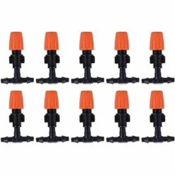 TANèTUE 10 Buses De Pulvérisation Pour Irrigation Goutte à Goutte, Atomiseurs D'arrosage, Kits D'arrosage Micro Goutte à Goutte