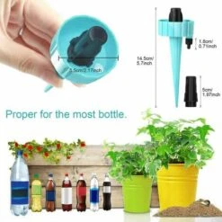 LECHUANG Arrosage Goutte à Goutte, 21 Pcs Irrigation Goutte à Goutte Avec SystèMe D'Arrosage à LibéRation Lente, Irrigation Goutte à Goutte Kit Pour Les Plantes D'IntéRieur Et D'ExtéRieur (Couleur Aléatoire) -Promos Arrosage automatique Magasin 67648397 3