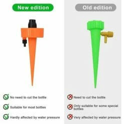 LECHUANG Arrosage Goutte à Goutte, 21 Pcs Irrigation Goutte à Goutte Avec SystèMe D'Arrosage à LibéRation Lente, Irrigation Goutte à Goutte Kit Pour Les Plantes D'IntéRieur Et D'ExtéRieur (Couleur Aléatoire) -Promos Arrosage automatique Magasin 67648397 5