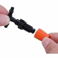 FLYME Arrosage Dirige Buse 10 Goutteur Irrigation Réglable 10 Tee-joints D'égouttement Kit Système D'irrigation De Bricolage Micro Goutte Kit Automatique D'Arrosage De Micro Système Pour L'arrosage De Jardin -Promos Arrosage automatique Magasin 67813813 2