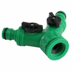Cisea Robinet D'irrigation Inverseur à Double Mamelon Vanne En Y à 3 Voies Irrigation Goutte à Goutte Avec Robinet -Promos Arrosage automatique Magasin 68076183 5